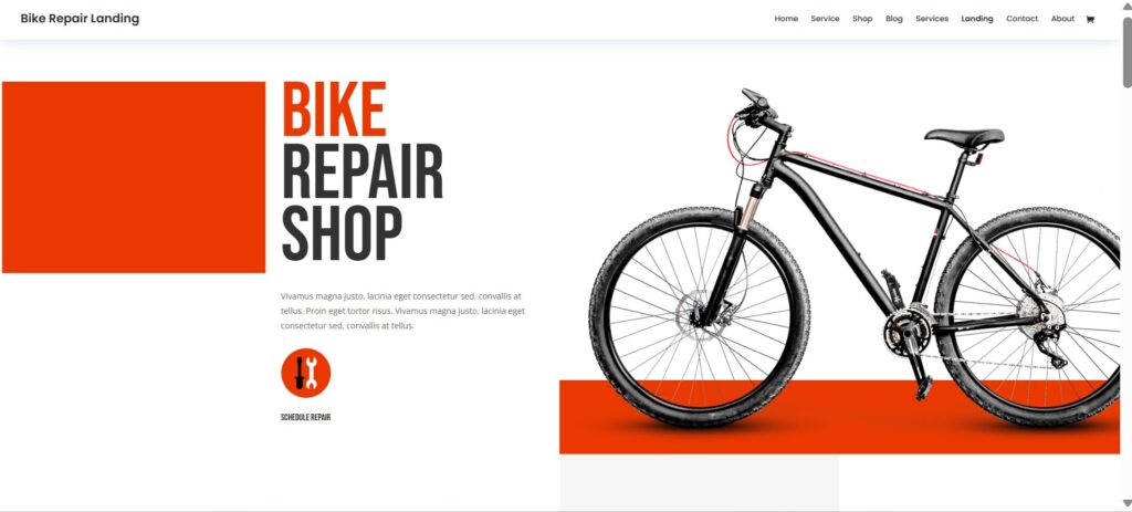 Plantilla Divi para WordPress con constructor visual profesional