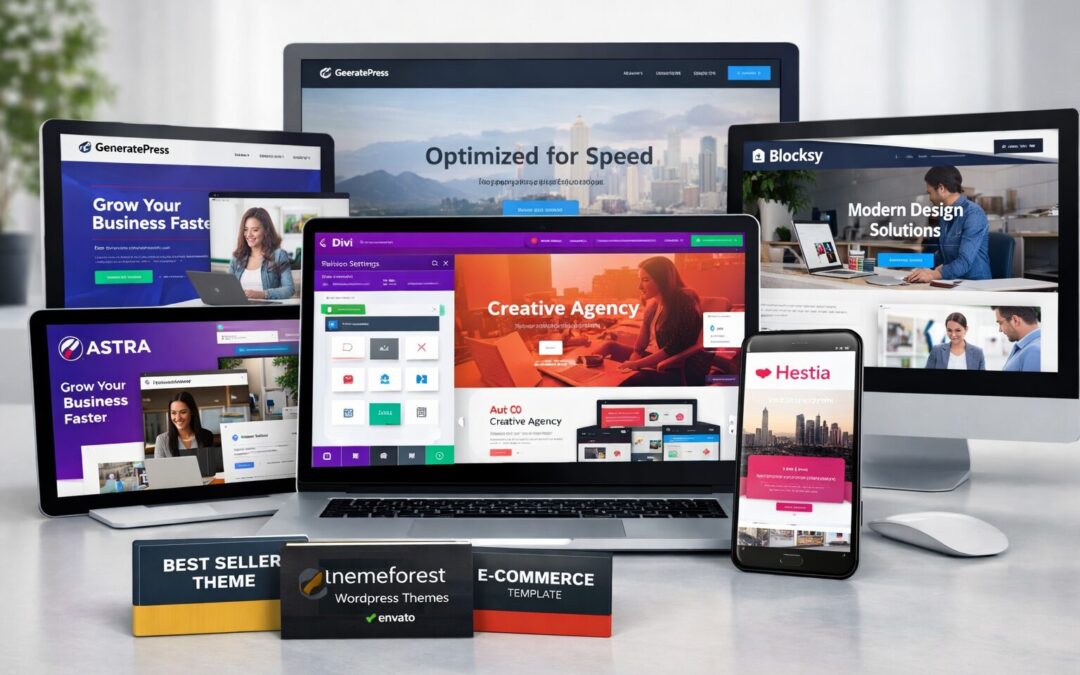 7 plantillas WordPress recomendadas en Chile para 2026 (+1 bonus)