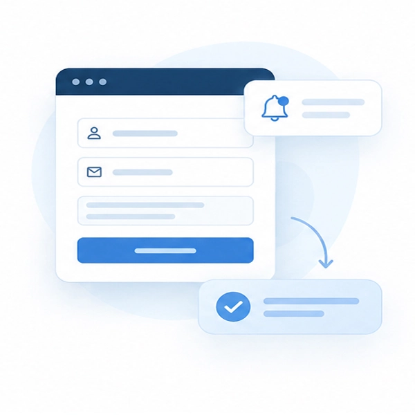 Interfaz de automatización de inscripciones